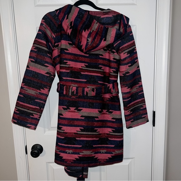 Anthropologie Tabitha Leona Aztec Wrap Coat - Picture 3 of 4